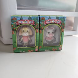Animal Crossing Friend Dolls Mini Figure Collectible Nintendo Gift Cute 
