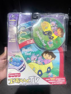 Dora the explorer Fisher-Price InteracTV DVD Based Learning System.