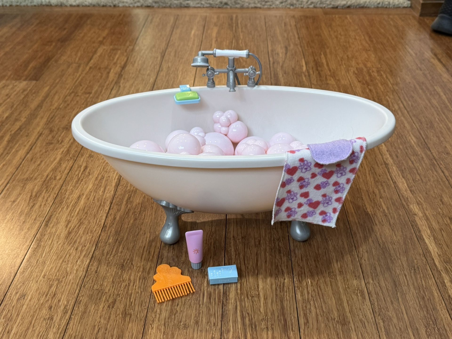 American Girl Doll Bubble Bath & Accessories