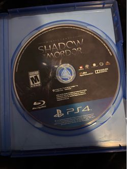 Shadow of mordor ps4 game