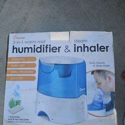 Crane EE-5202 Inhaler & Warm Mist Humidifier, 0.5 Gallon