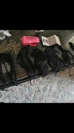 Extension hair natural