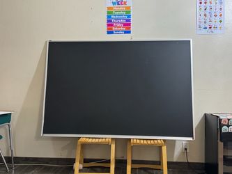 6x4 feet magnetic chalkboard