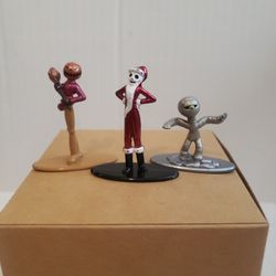 Nightmare Before Christmas Mini Metalfigs Santa Jack*Pumpkin King* Mummy Boy  Xmas B3 
