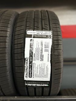 225-45R17 royal black brand new tires 🛞