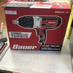 Bauer 1882E-B Corded Impact Wrench New