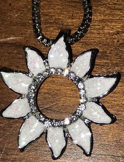 Silver necklace