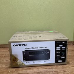 Onkyo TX-NR6050 7.2-Channel Network Home Theater Smart AV Receiver