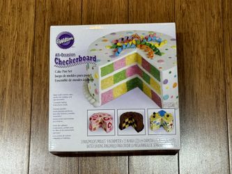 Easter Wilton Round Checkerboard Cake Pan (Steel)
