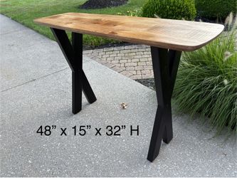 New console entry way table