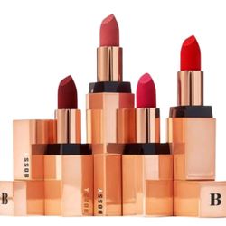 4 pack Lipstick Set, Matte, Long Lasting, Hydrating Vegan with Vitamin E & Watermelon Seed Oil, Opra