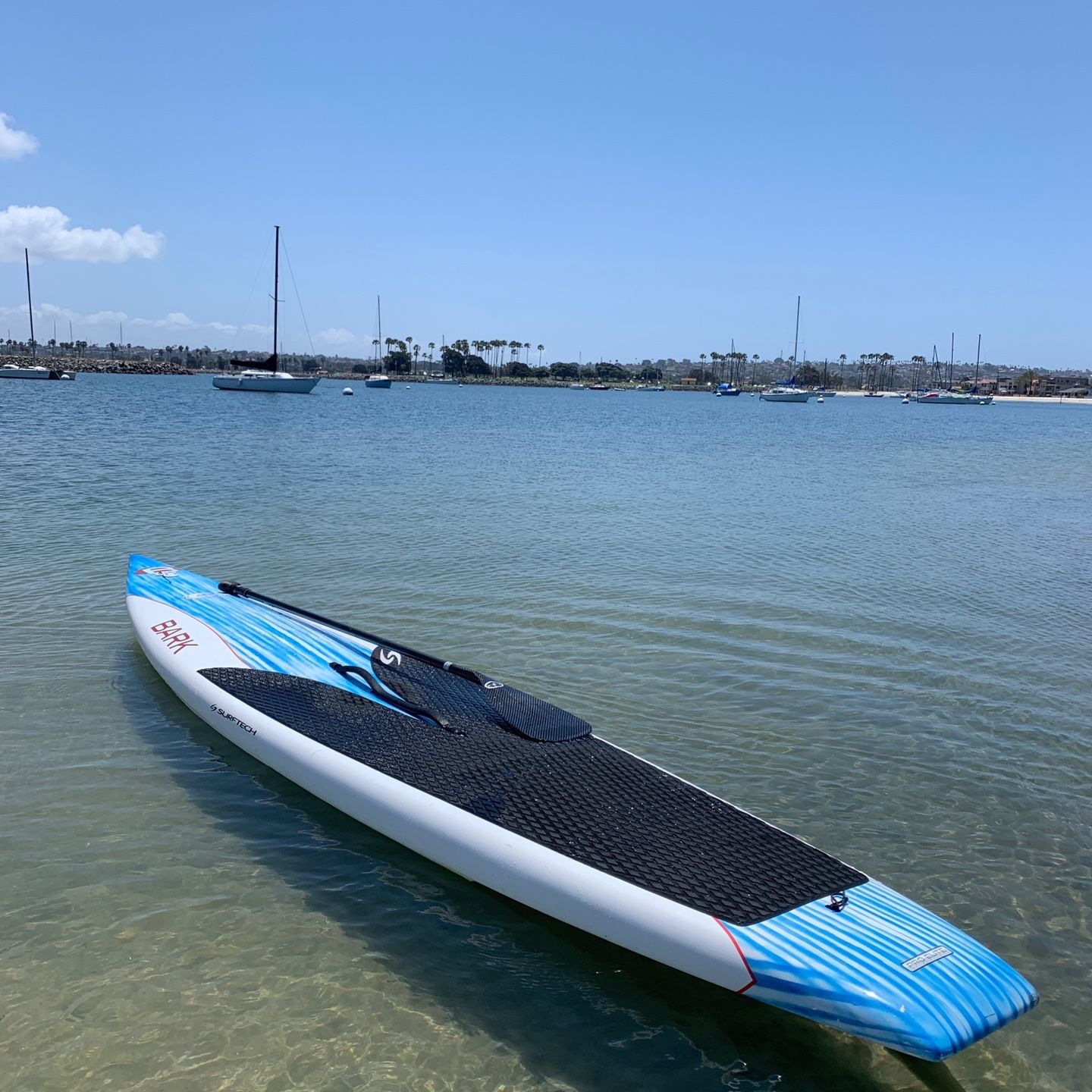 バーク・キャンディス・アップルビーのレースボード (Bark, Candace