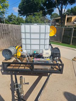 Power washing equipment