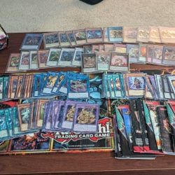 Yugioh Collection - 3 Decks + Set Of Secret Rares + Yugioh Box/Board/Tin