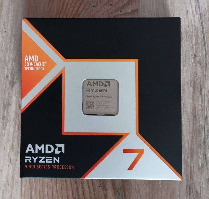 AMD Ryzen 7 9800X3D Granite Ridge AM5 4.70GHz 8-Core Boxed Processorâš¡ Sealed.