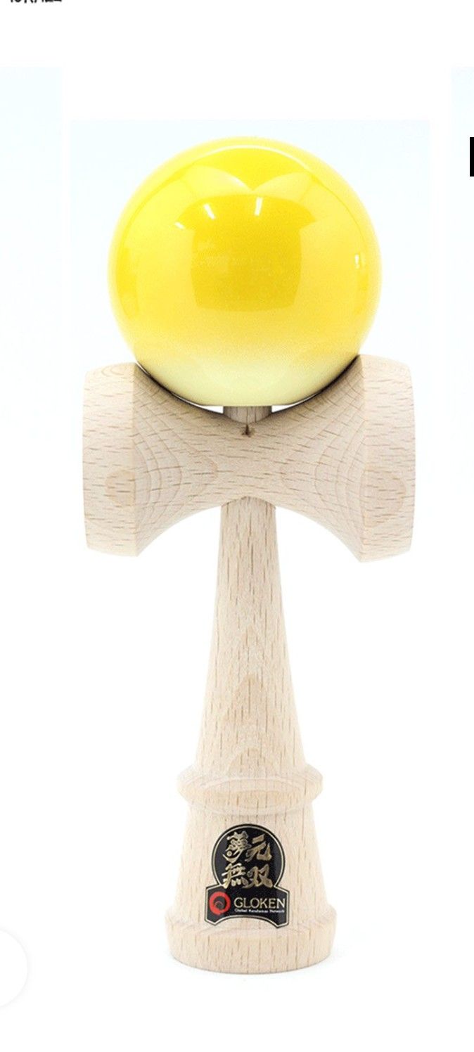 Kendama Mugen Musou Spring Yellow Unopened #118