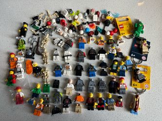 Old Mixed Lego Minifigures, parts and more