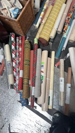 Large Lot of Mixed Rolls – Wll Paper & More