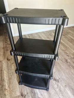 Moving Sale!! Heavy-Duty 4-Tier Plastic Storage Shelf