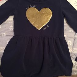 Size 4T & 5T Dresses Long-sleeved