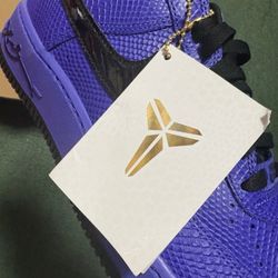 Nike Air Force 1 Low Protro X Kobe Bryant Barcelona Persian Violet Men’s Size 12.5