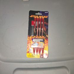 Star Wars eps III mechanical pencil 4 pack