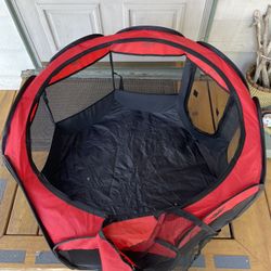 Portable, Collapsible Pop Up Kennel Travel 