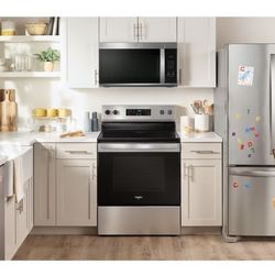 Whirlpool 4 Burner Element Electric Range