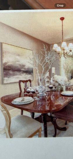 Solid Mahogany Conference Table