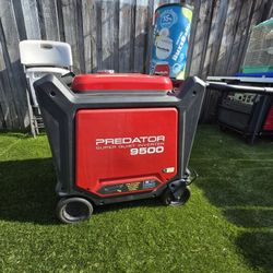 Predator 9500 Watt Super Quiet Inverter Generator. 
