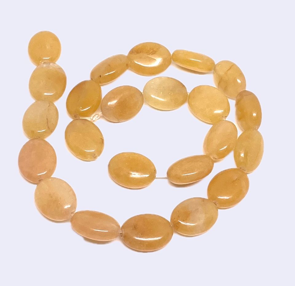 Strand Of Honey Citrine Beads