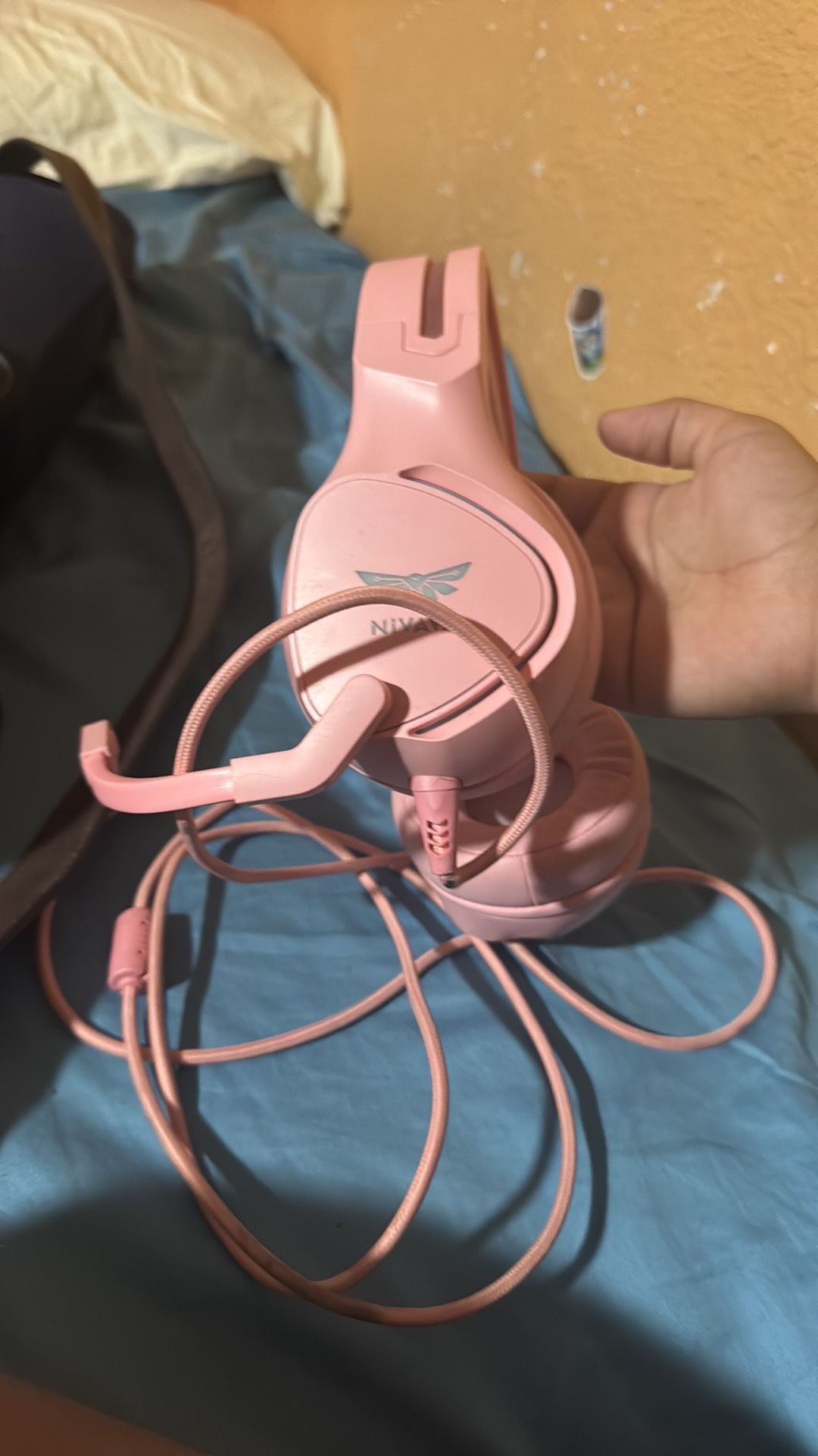 Gamer Headphones, Pink