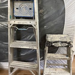 2 ladders / step stool