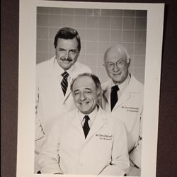 St. Elsewhere Doctors Norman Lloyd William Daniels Ed Flanders Portrait TV Television Show 8x10 Glossy Vintage Still Photo Picture