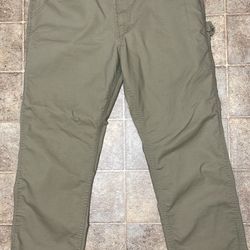Men’s Full Blue Khaki Carpenter Pants-36x30
