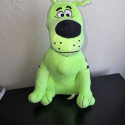 Neon Green Scooby Doo Plush Stuffed Animal