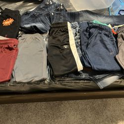 Size 8 And Size 10 Jeans..Long Sleeve Shirts Also.. Jackets 8/10..Name Brand $8 $10 $15 Each..(Some 2 Pair For $15)Shirts.. $4,$5,$7 each