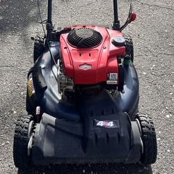 Troy-Bilt TB450 XP 21” 4x4 AWD Mower Briggs 175cc FOR PARTS / REPAIR