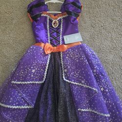 Disney STORE Minnie Mouse Witch Halloween Costume New With Tags