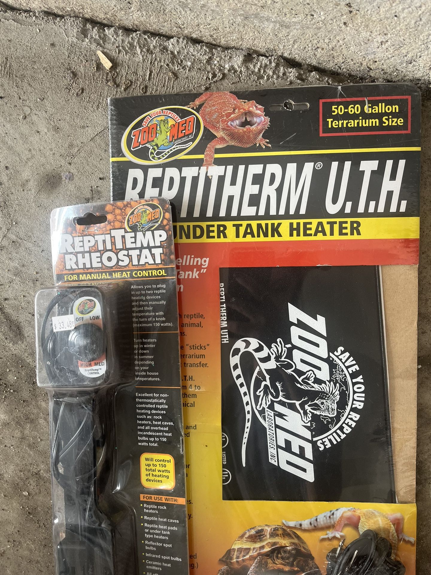 Terrarium Heater + Heat Control Plug 