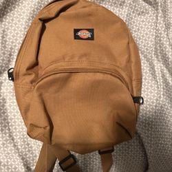 Dickies Mini Tan Backpack 