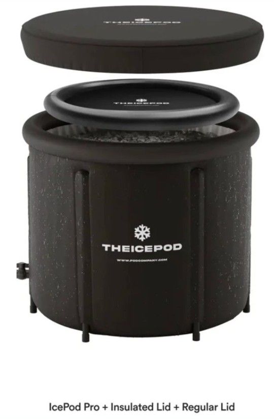The Ice Pod Cold Plunge + Thermometer