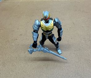 2012 Bandai MIGHTY MORPHIN POWER RANGERS Megaforce “ROBO KNIGHT” 6in ACTION Figure 👀 (please read description)