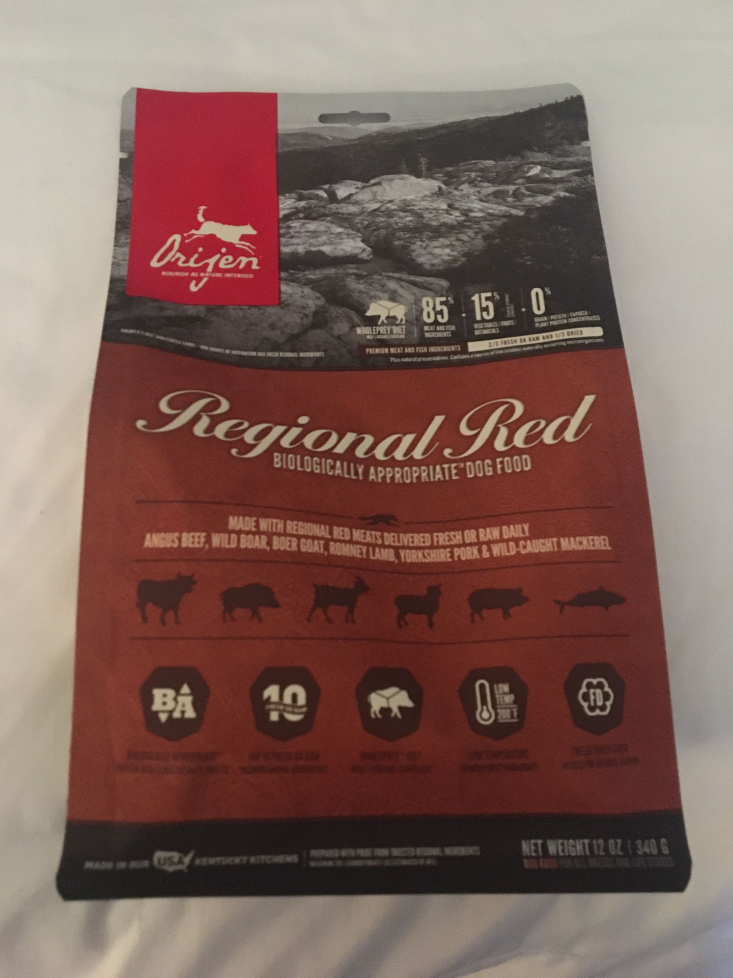 Orijen Regional Red 12oz Dog Food