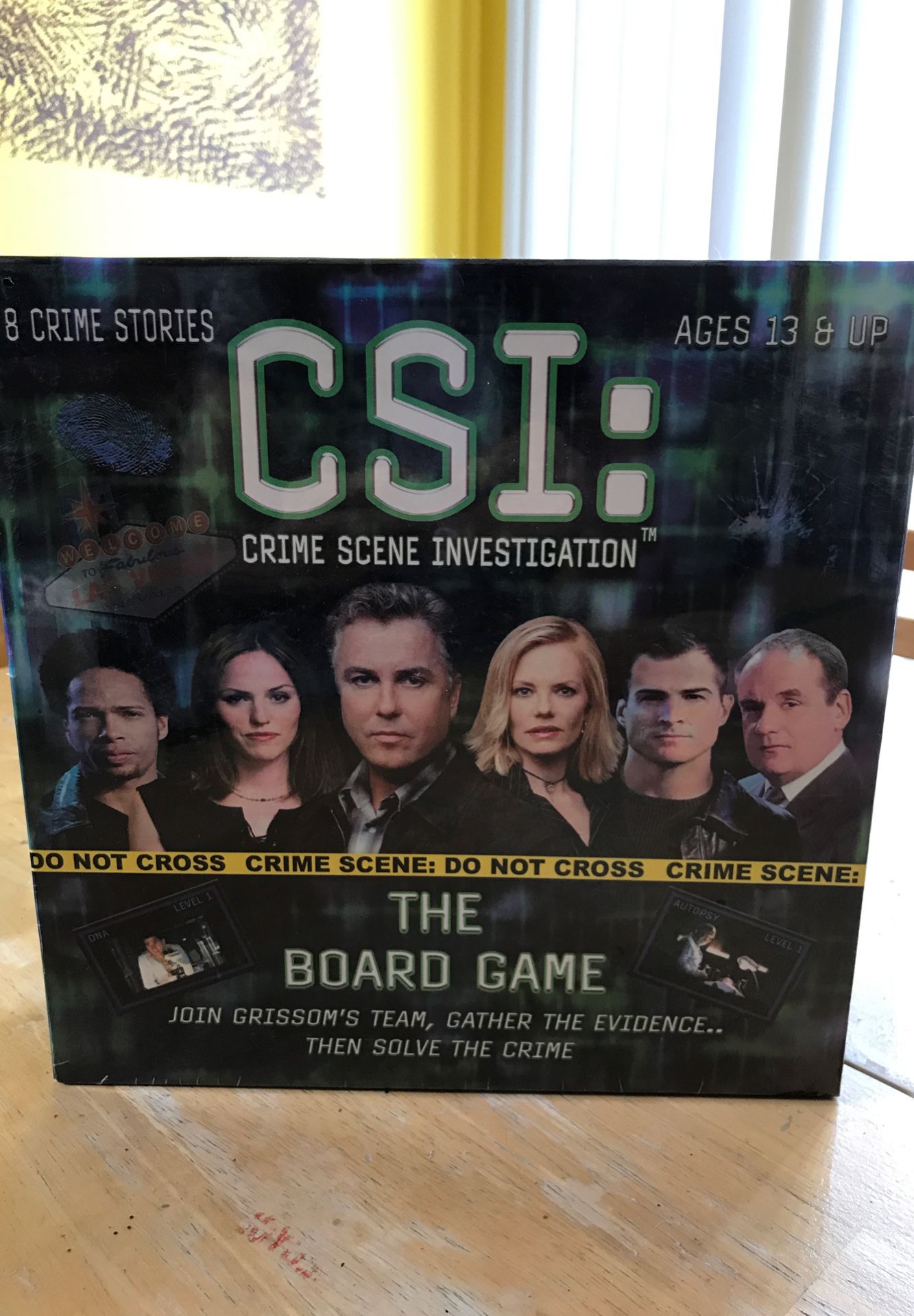 New CSI board game