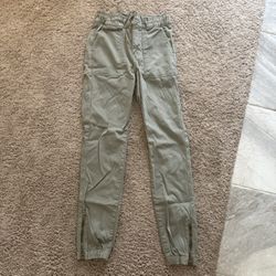 American Eagle Pants Womens (size 0) Camo High Waist Drawstring Cargo Joggers