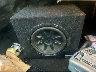 Kicker Subwoofer With Box