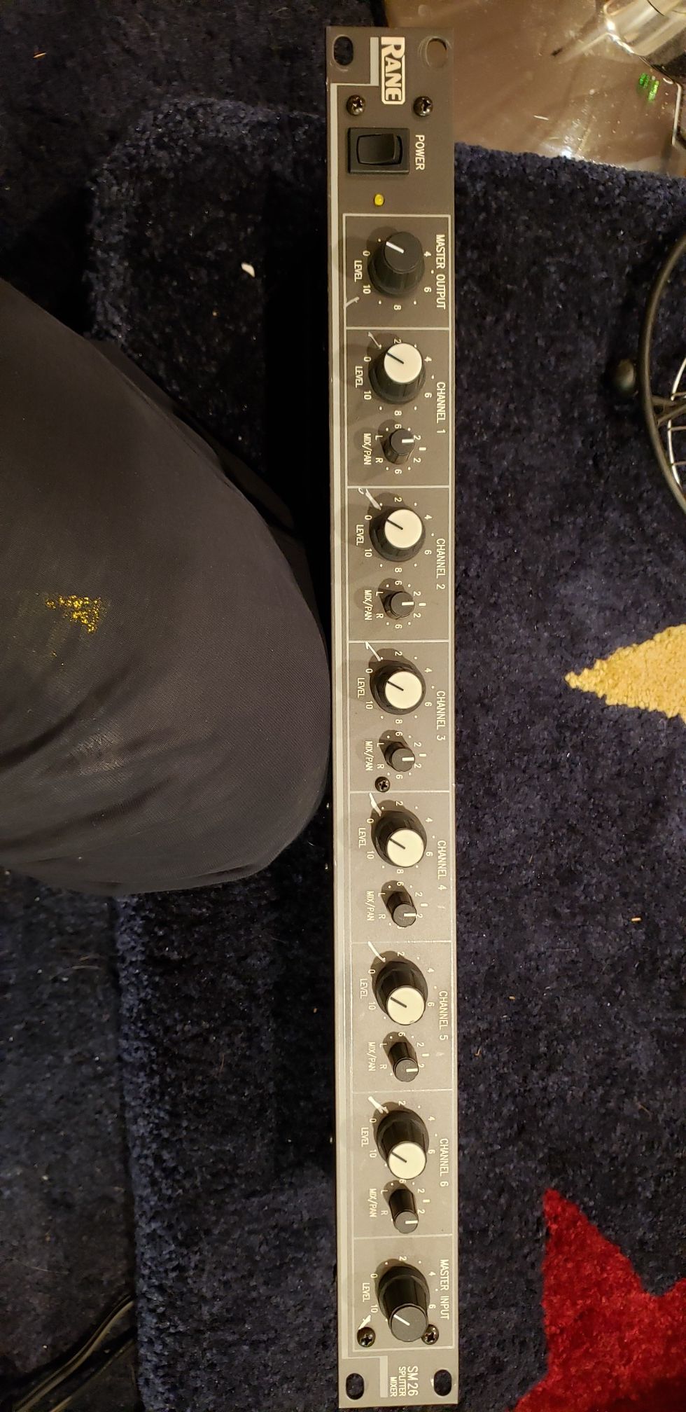 Rane SM26 Rack Mountable 8 Channel Mixer