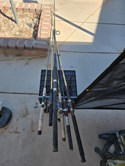 Fishing poles