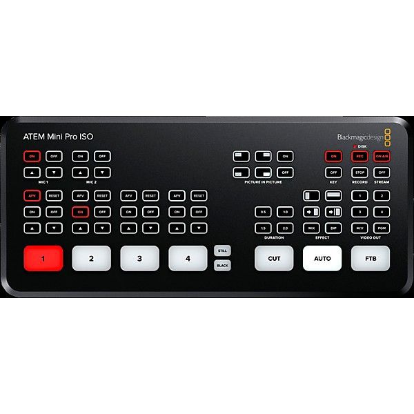 ATEM Mini Pro ISO from Blackmagic Designs